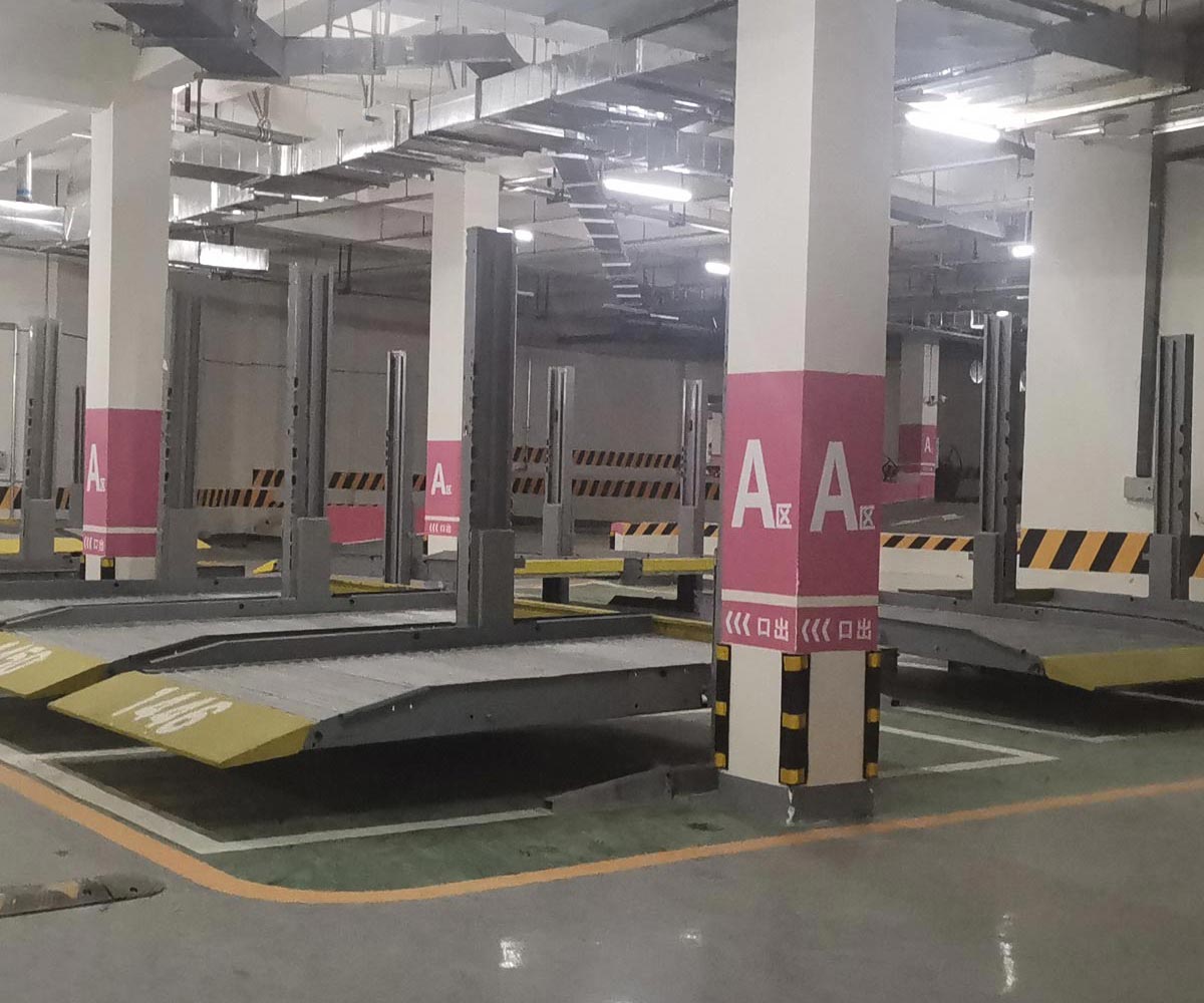 2層簡易升降類機械式立體停車設(shè)備價格